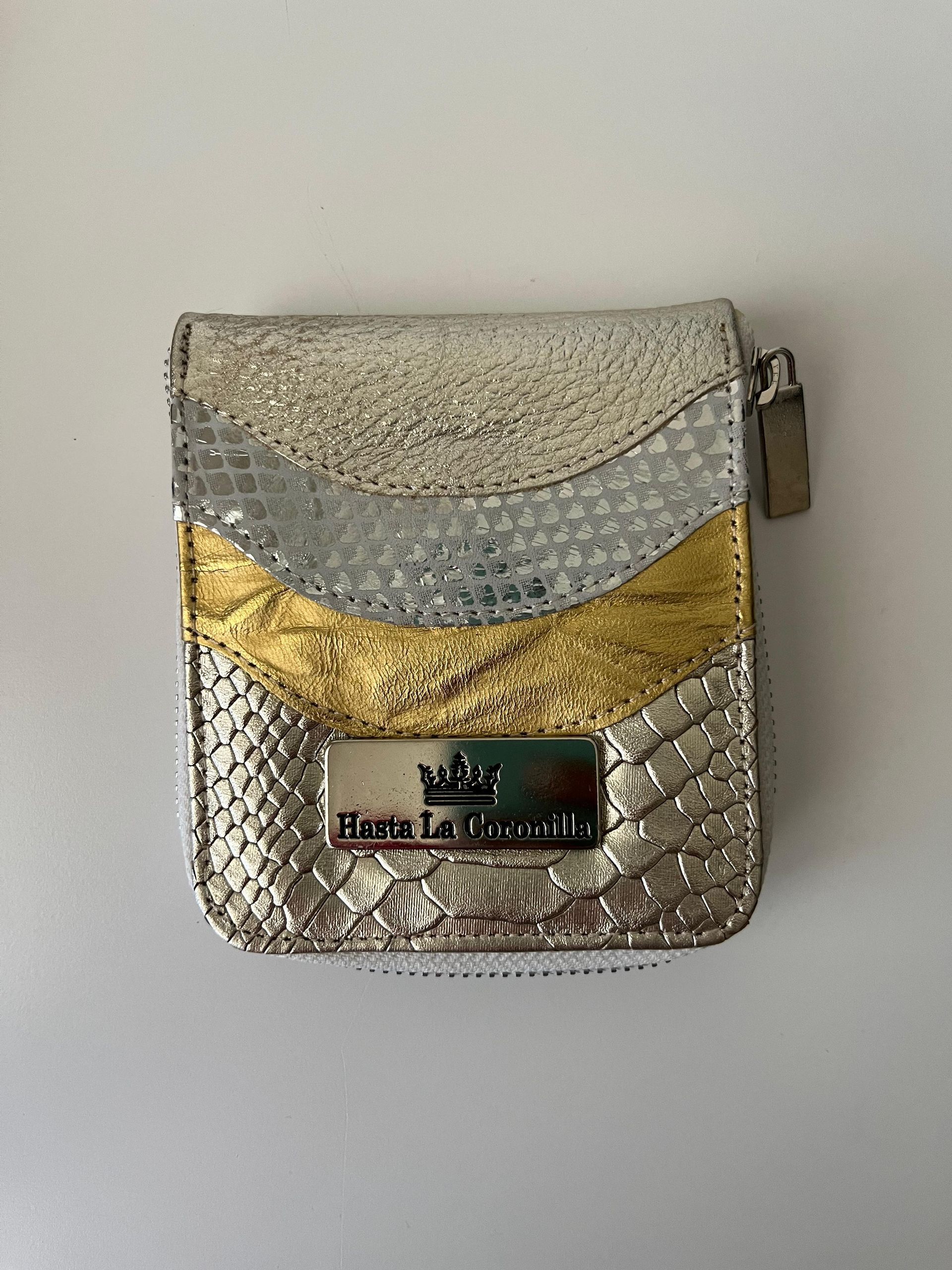 Billetera mini metales