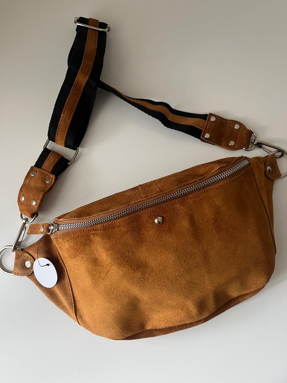 Maxi riñonera gamuzon suela