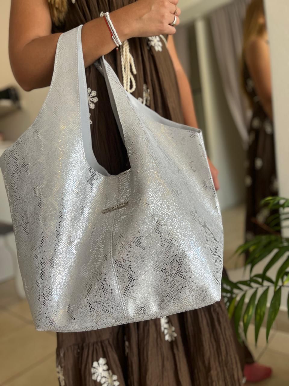 Cartera  Fiore plata