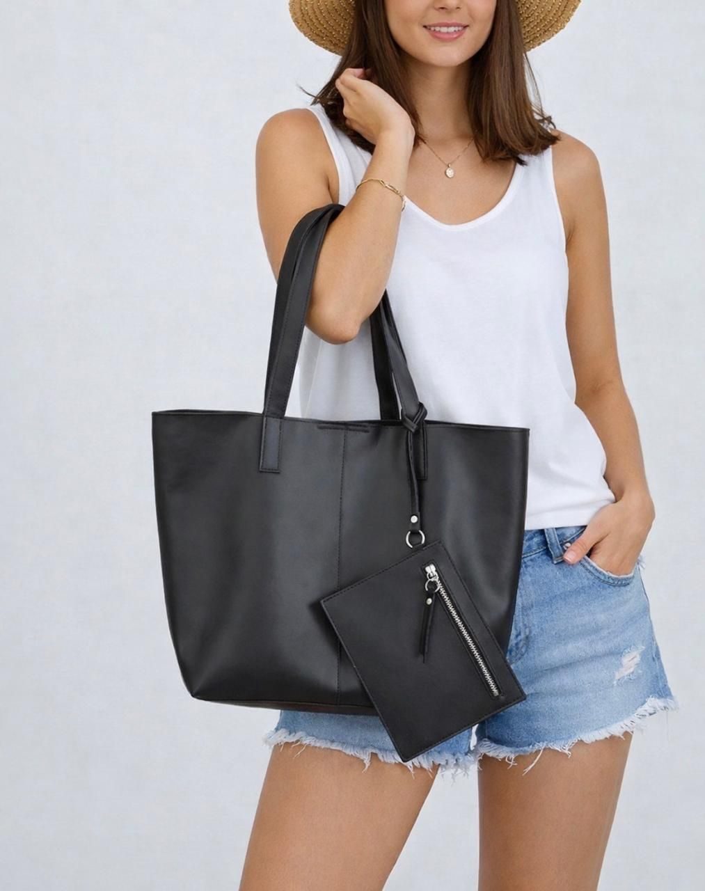 Cartera Nadine negra