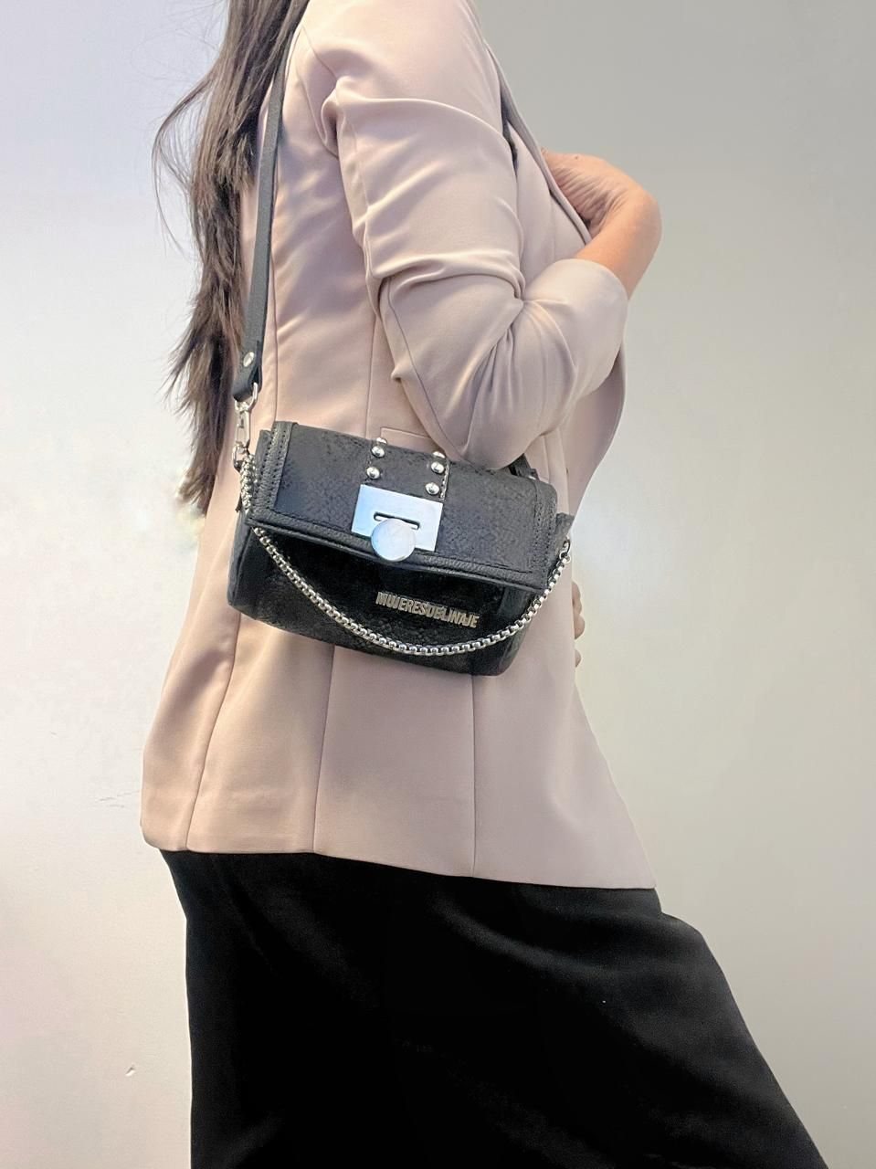 Mini bag nigth negra