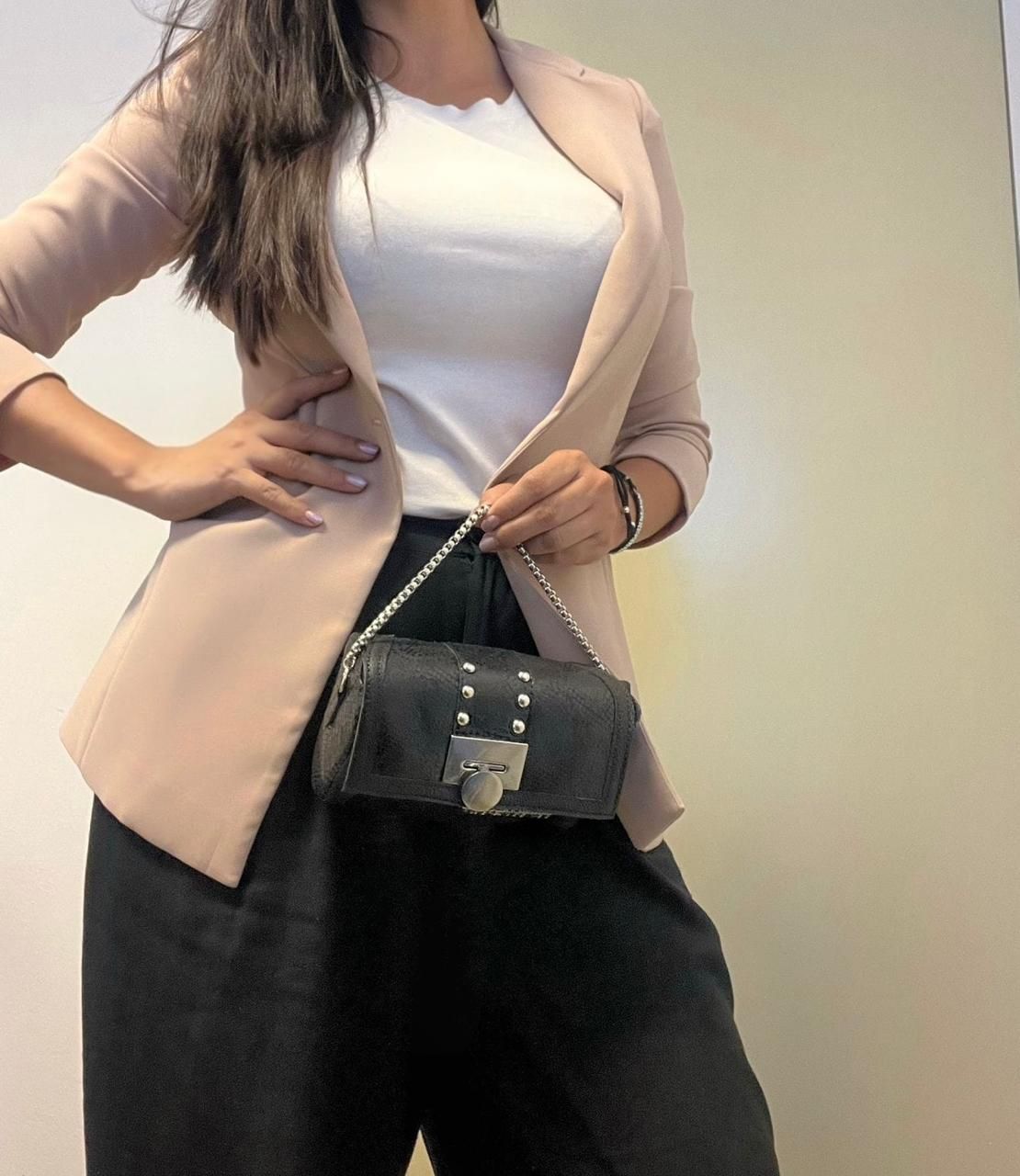 Mini bag nigth negra