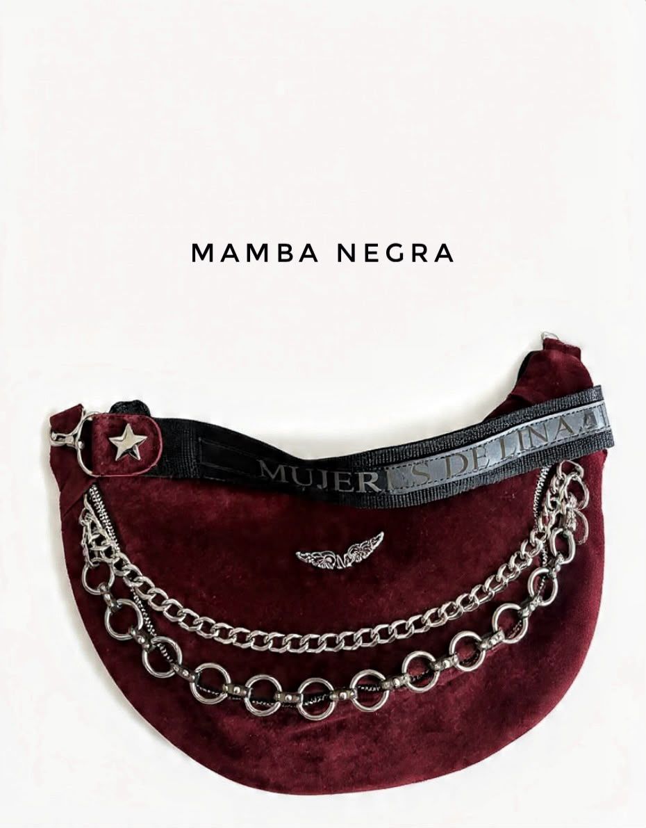 Riñonera Lola Gamuza Bordo