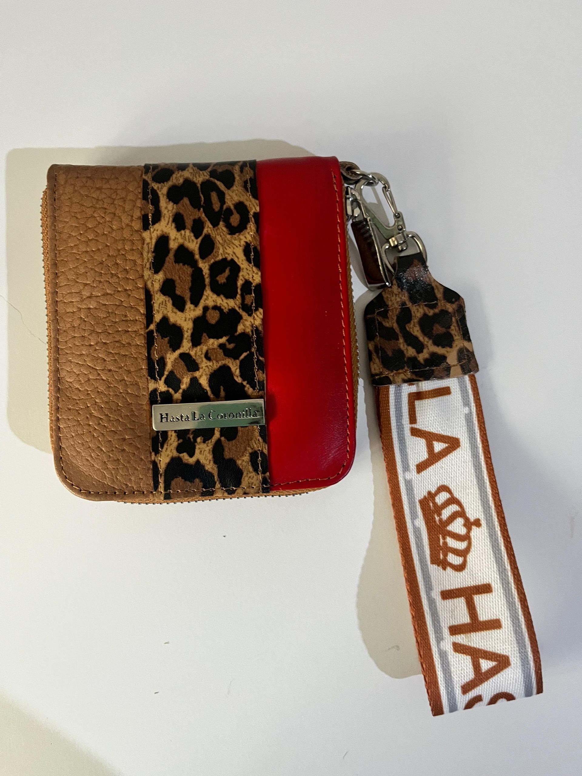 Billetera Mini rojo print