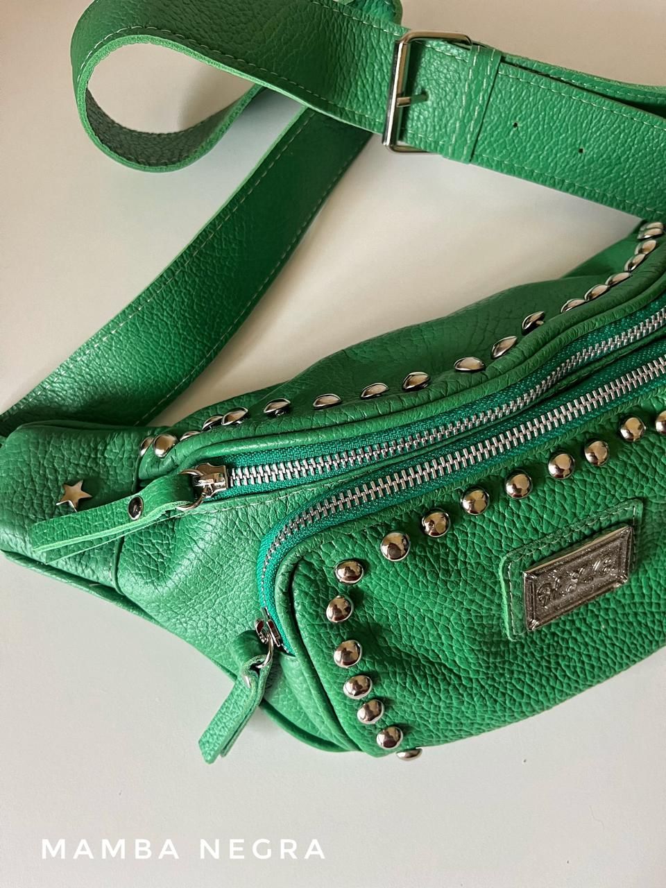 Riñonera Rock verde