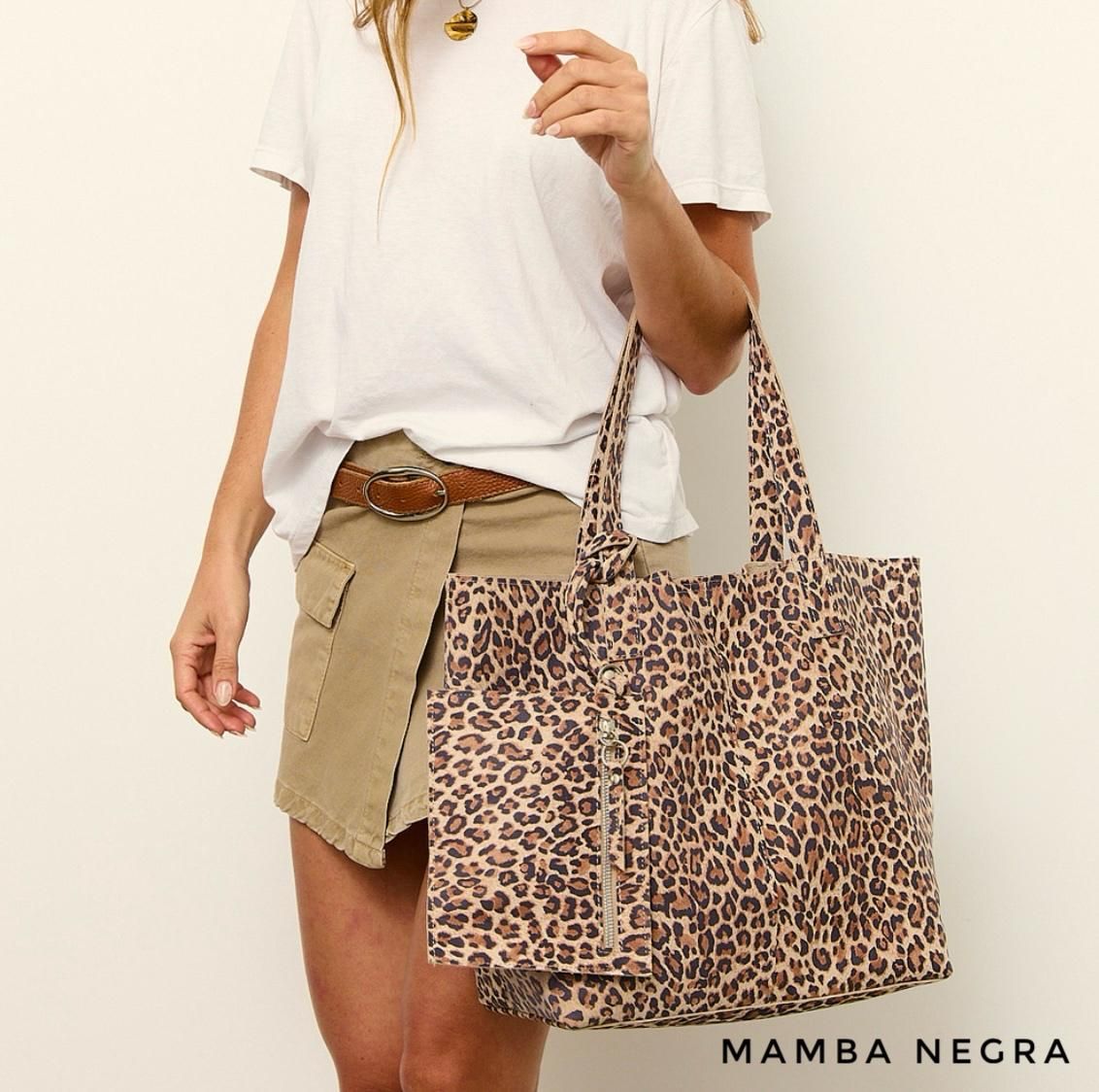 Cartera Tote Nadine print