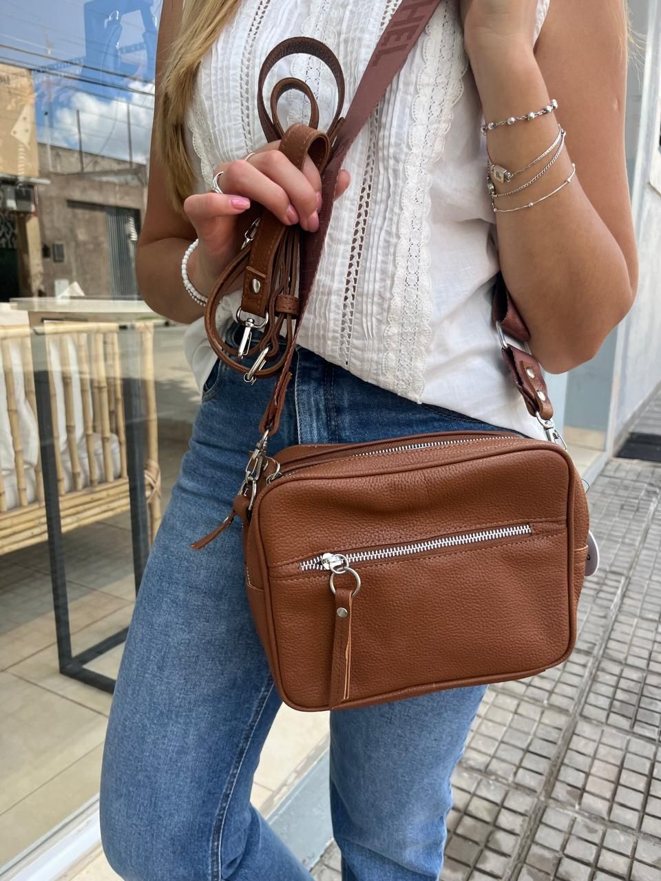 Bandolera Capri suela