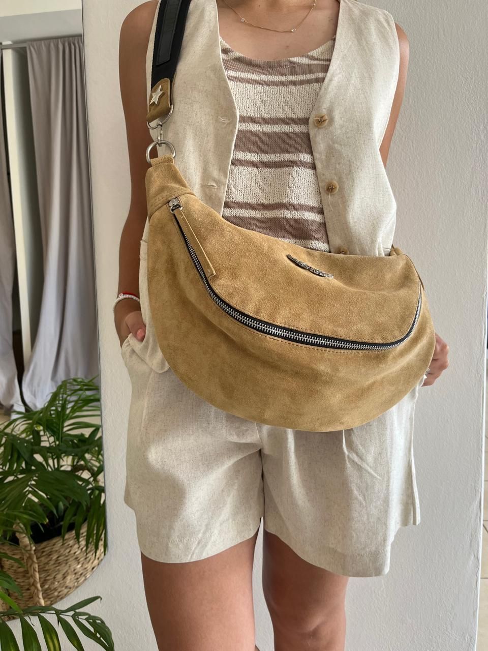 Riñonera Gamuza cam