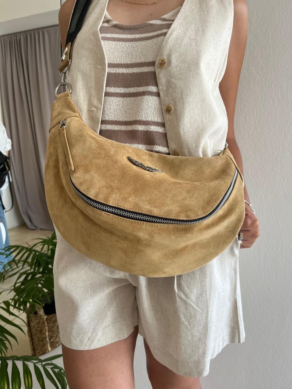 Riñonera Gamuza cam