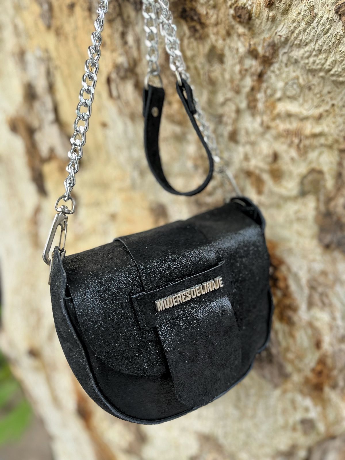 Bandolera Iconic total black