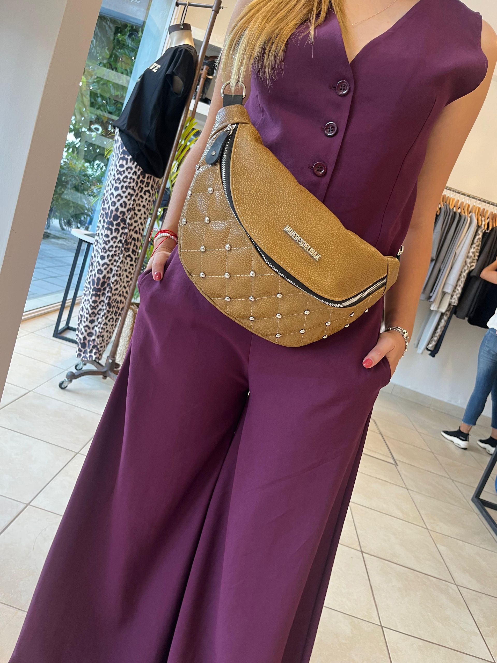 Riñonera Lola chocolate