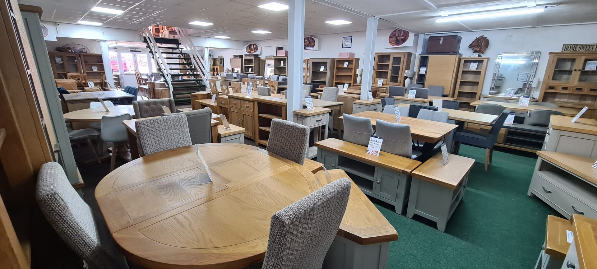 Oak furniture Anthony William Furniture Ltd Billinge