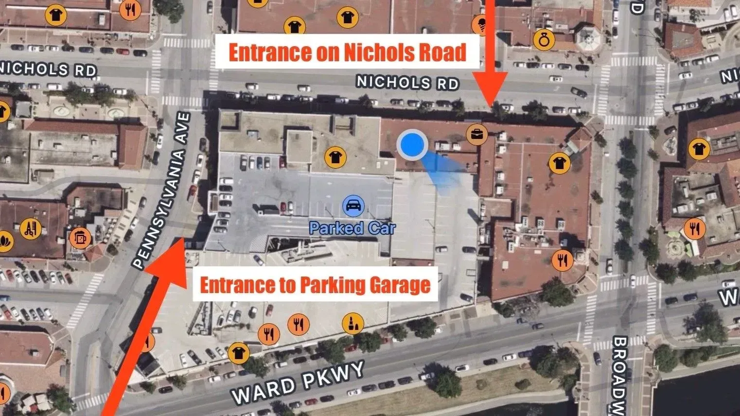 Where to Park at the Plaza
