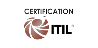 A certification itil logo on a white background