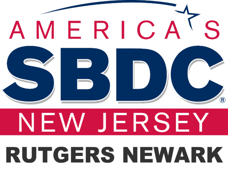The logo for america 's sbdc new jersey rutgers newark