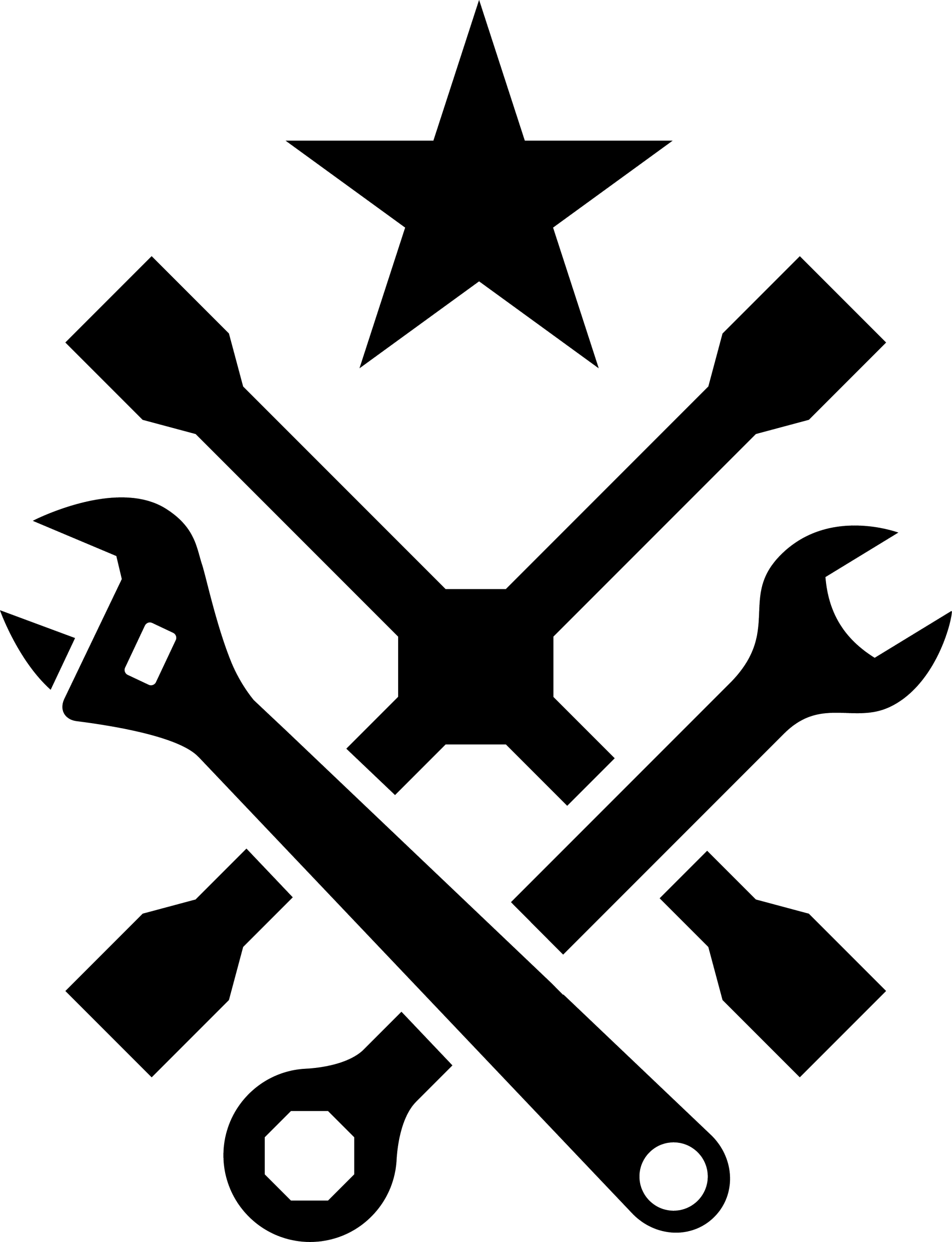 Icon of automotive tools