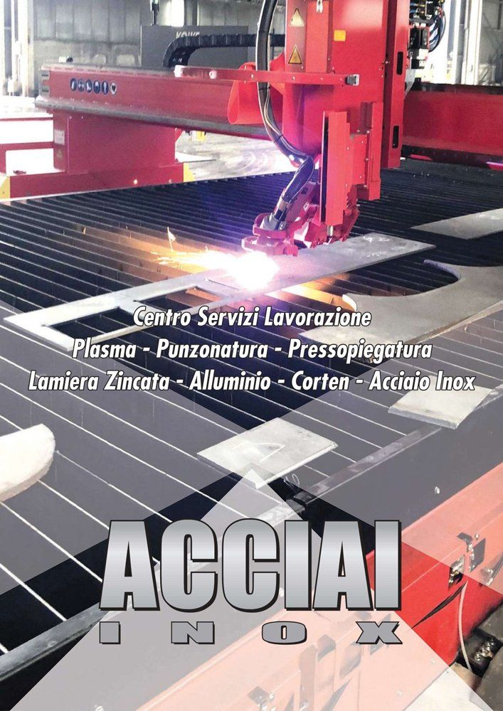 lavorazione acciaio a taglio laser