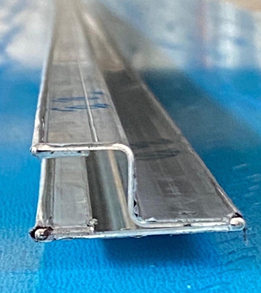 profilato in acciaio inox