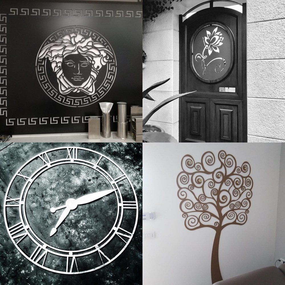 decorazioni e incisioni con macchine a taglio laser