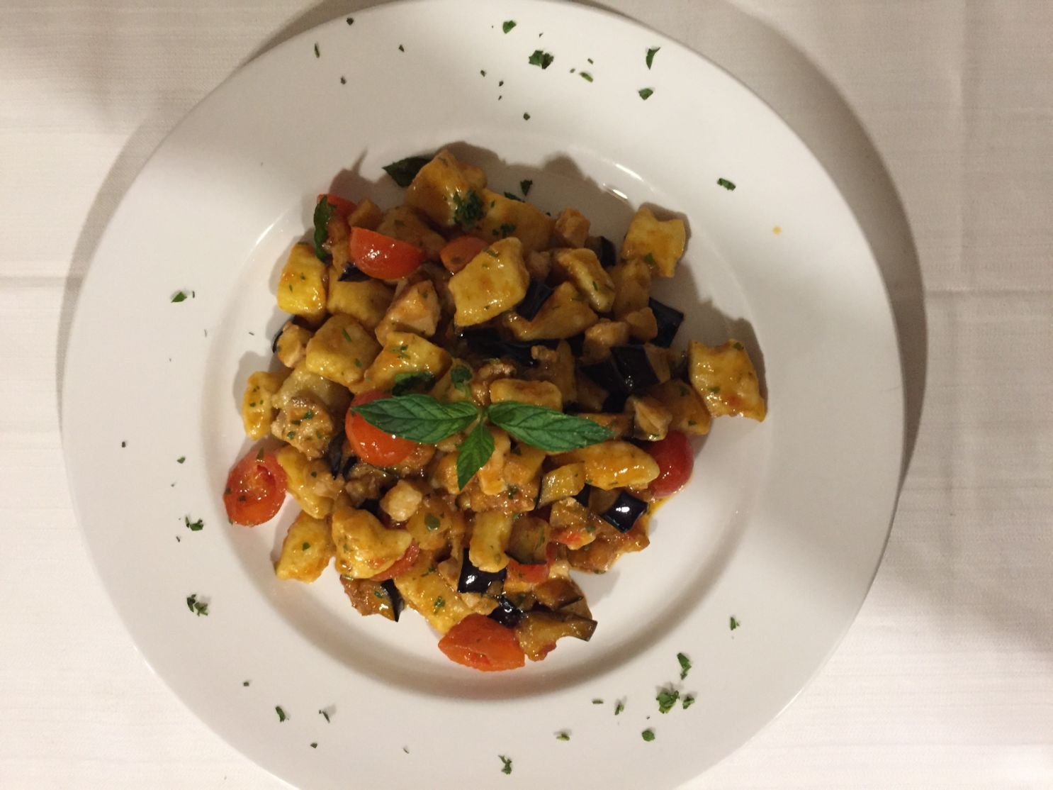 gnocchetti di melanzana