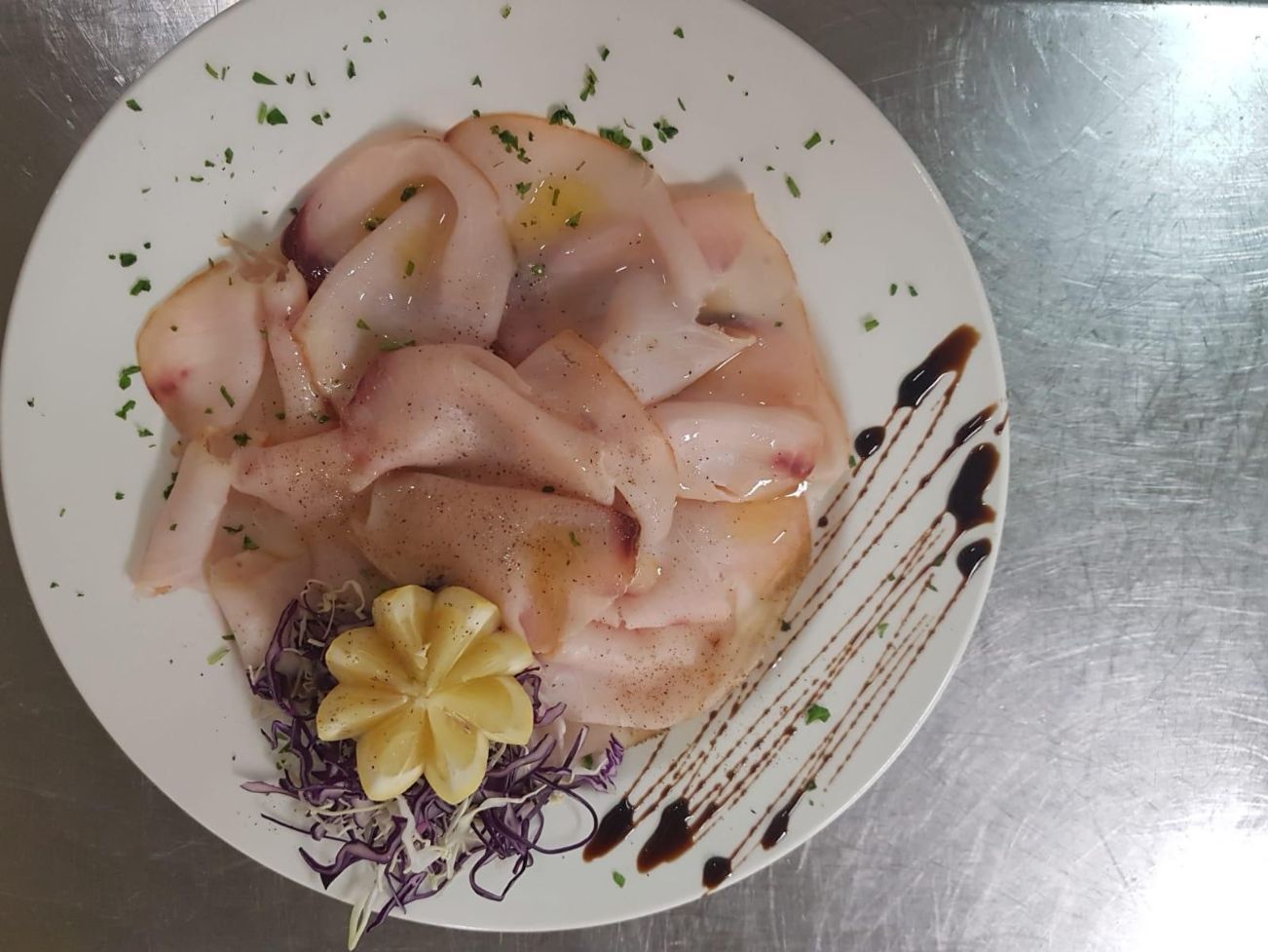 carpaccio di pesce spada