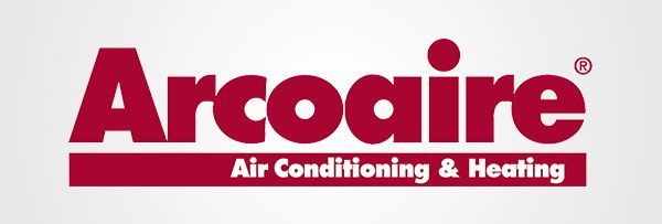 Arcoaire air conditioning and heating logo on a white background