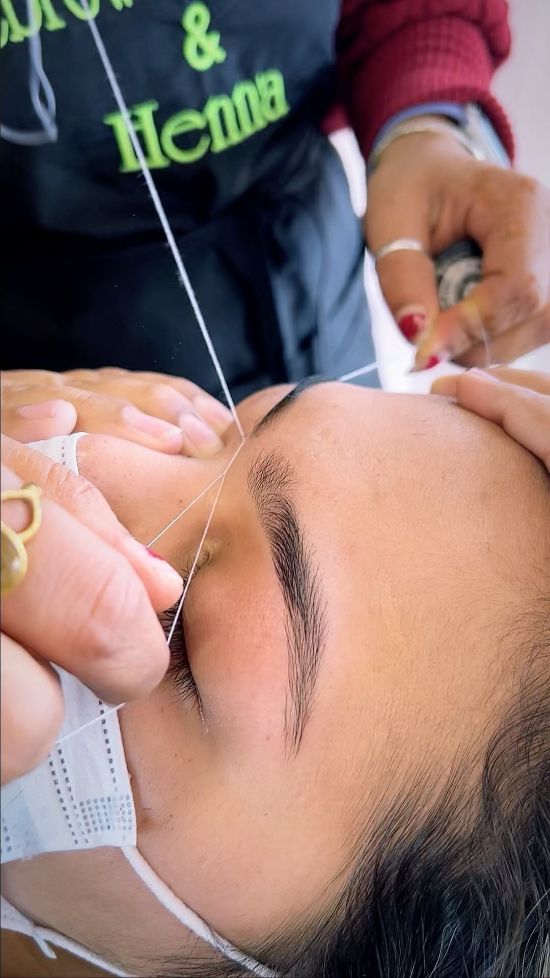 Eyebrow Threading