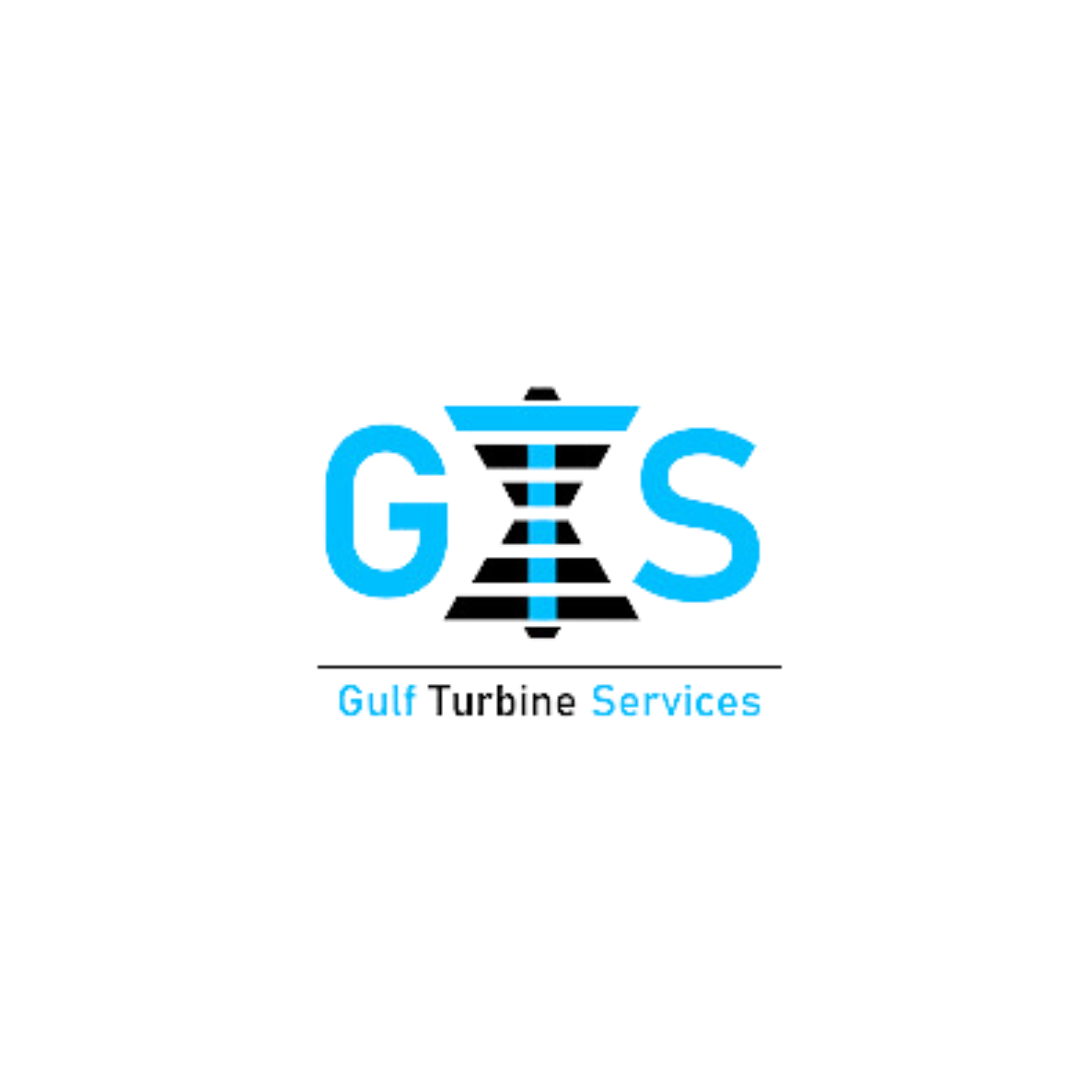 A logo for a company called gulf turbine services
