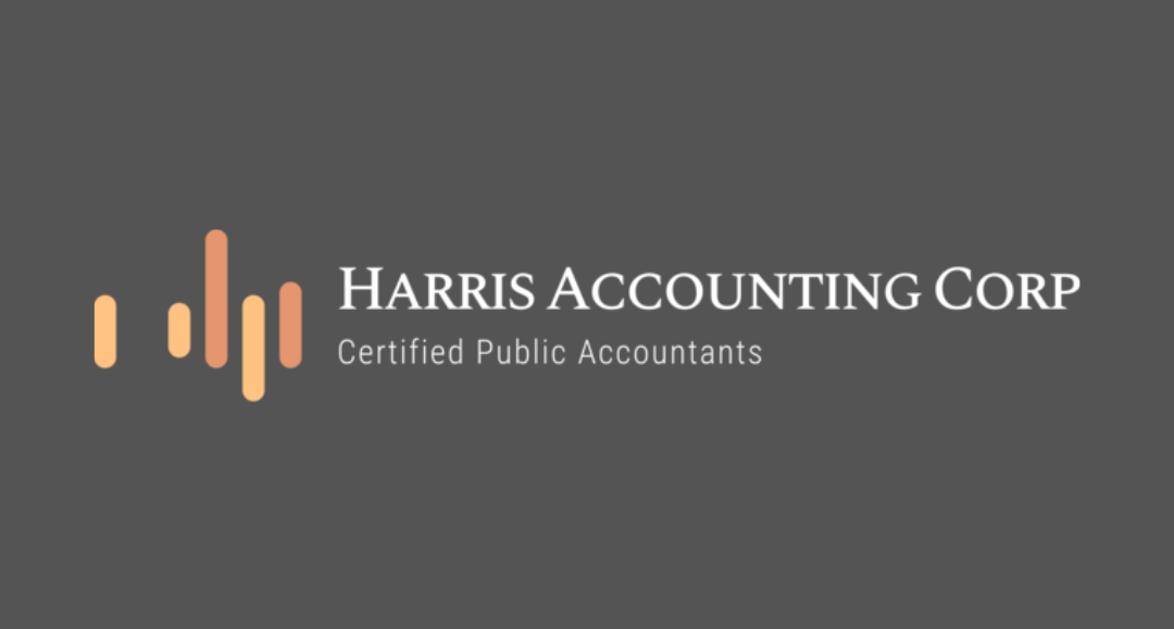 The harris accounting corp logo is a certified public accountant.