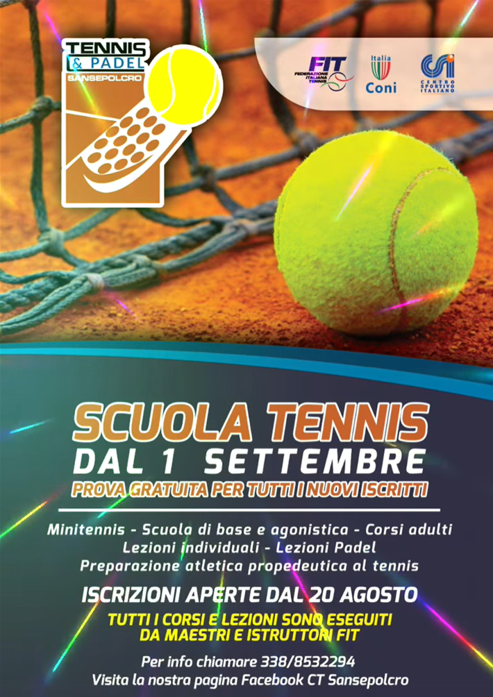 scuola tennis