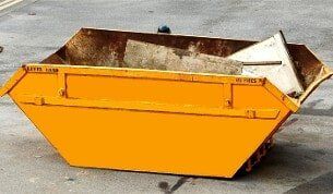 Yellow Dumpster - Waste Removal