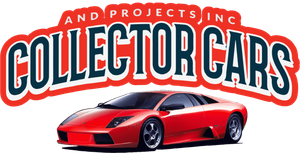 collector cars and projects inc blue logo