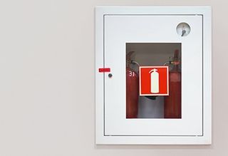 Semi Recessed Fire Extinguisher — La Habra, CA — Five Star Fire Protection