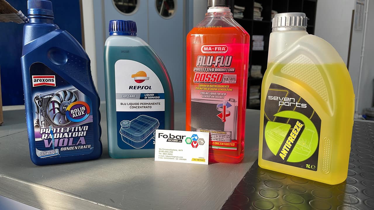 antigelo e protettivi per auto