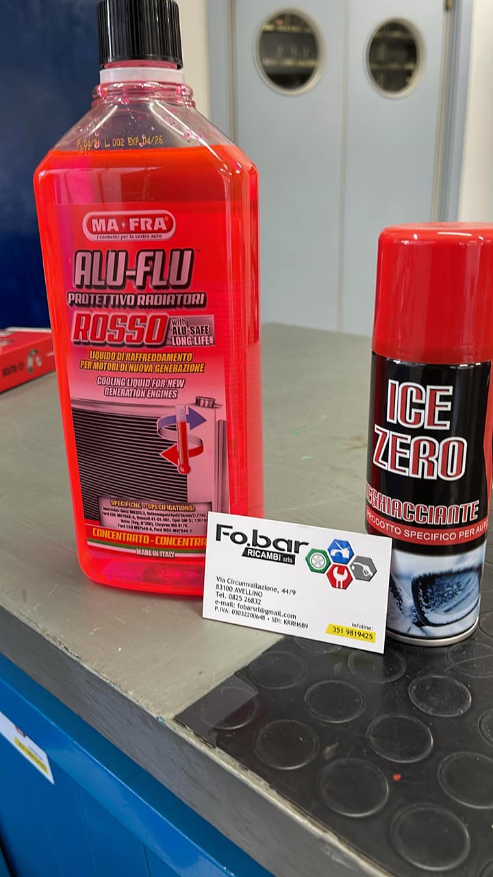 deghiacciante ed antigelo