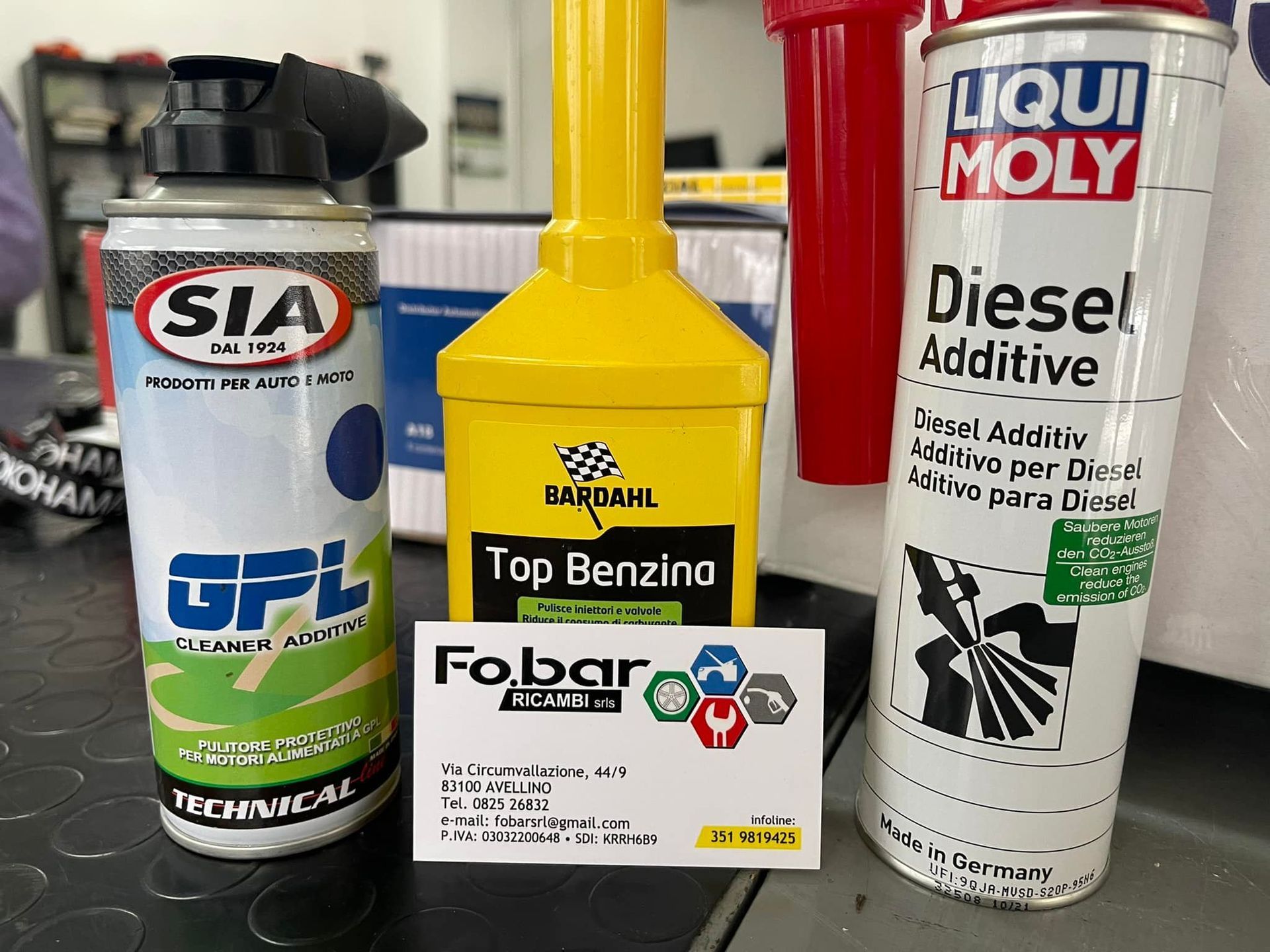 additivo per motori diesel