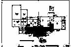 Floor plan of a building with several rooms and a large, black shaded area in the center.