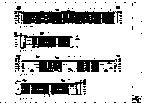 Four horizontal bars of varied lengths with black rectangles and lines, resembling a data visualization or diagram.