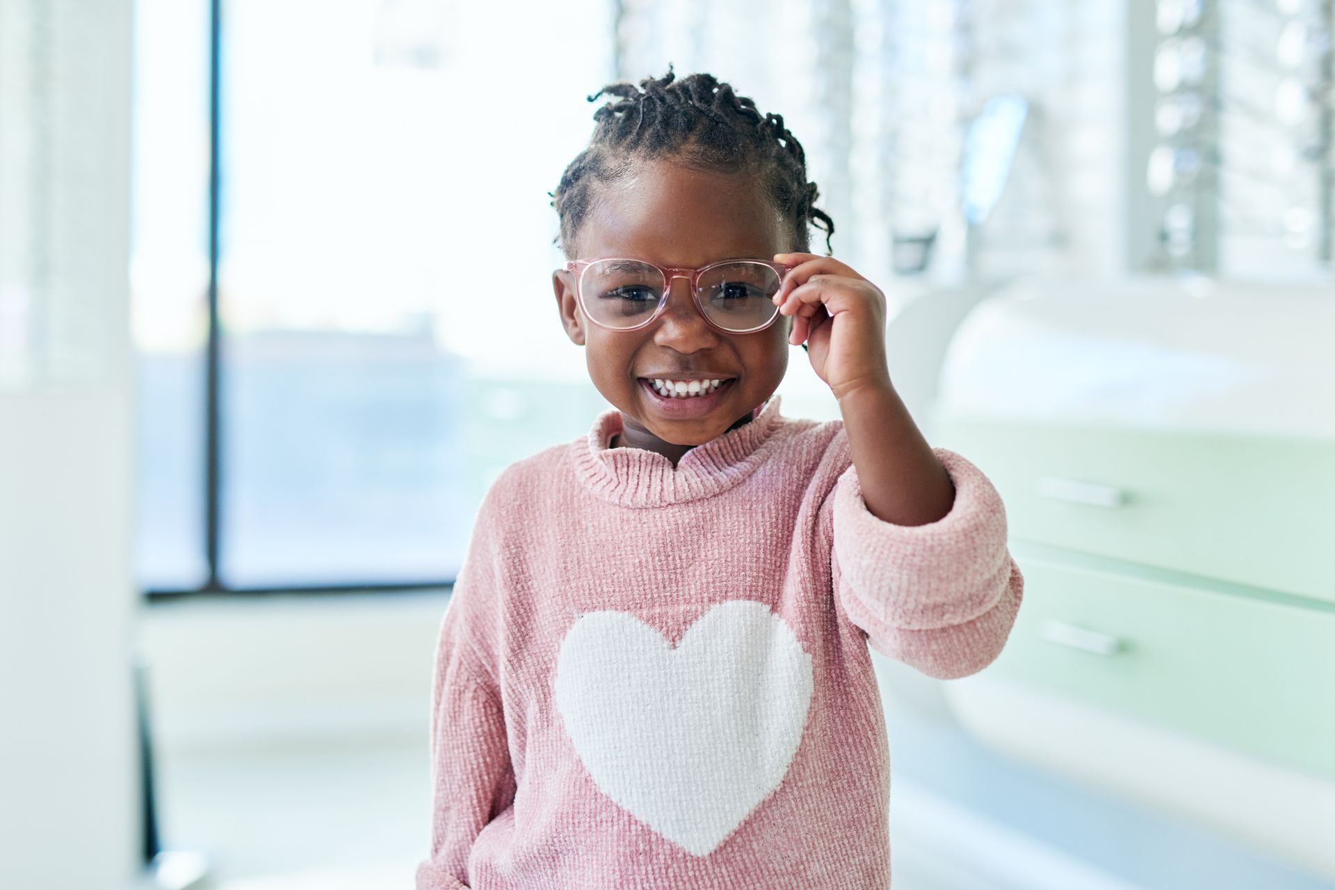 Eye Doctor — Woman with a Big Smile in Springdale, AR