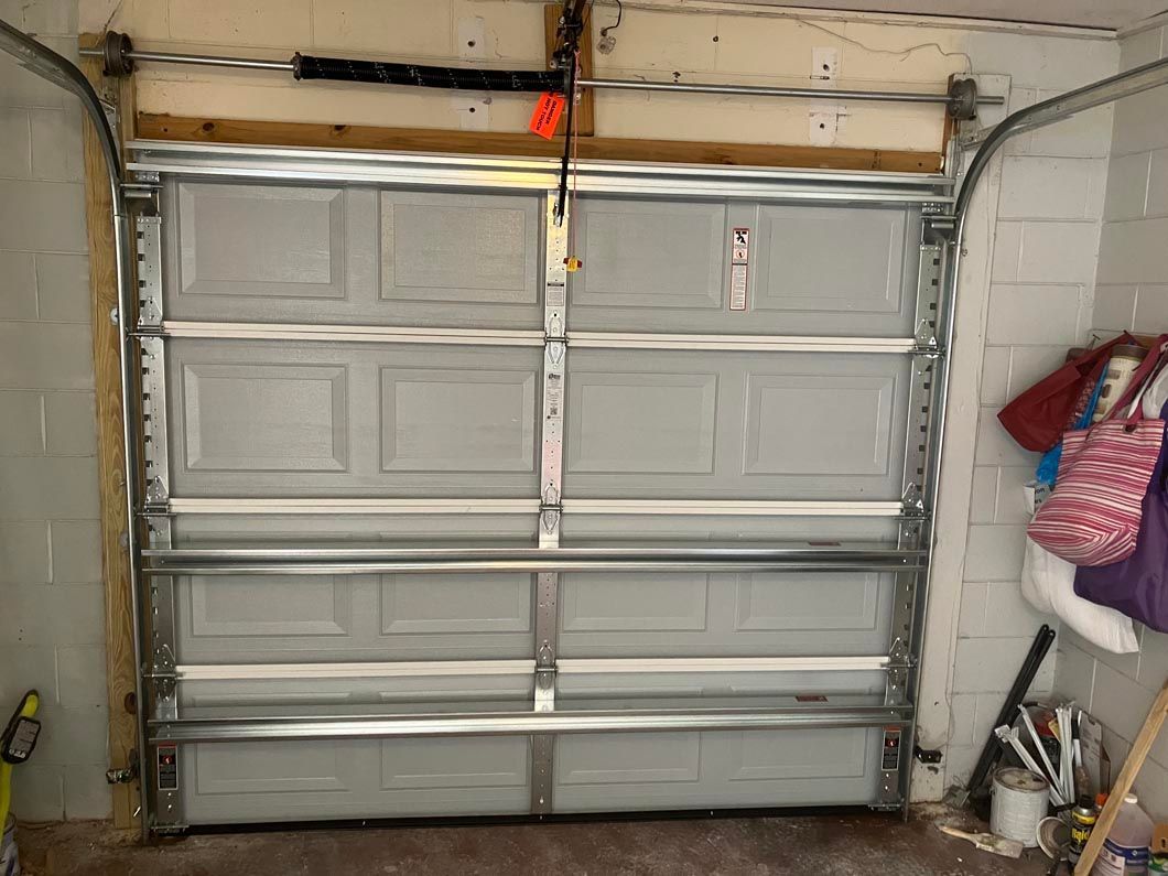 Metal Braces of Garage Doors