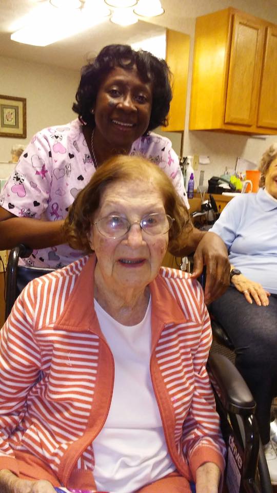 Caretakers — Home Care Nurse With Her Patient in Fort Wayne, IN