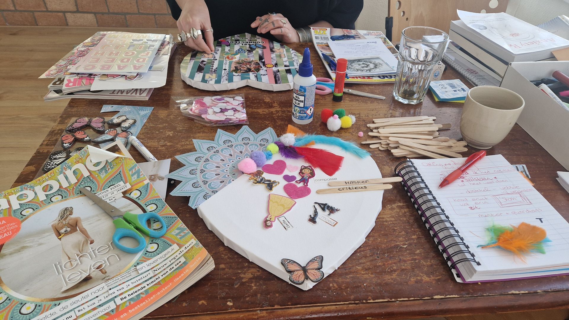 VisionBoard van de Heldenreis