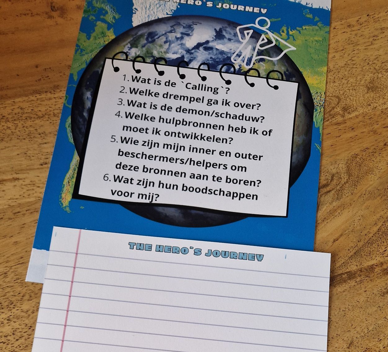 Werkblad van de Heldenreis workshop