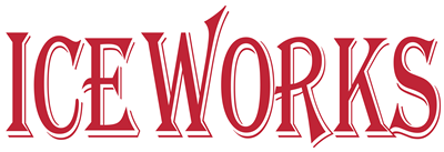 Logo and link of Hat Trick Sponsor: IceWorks