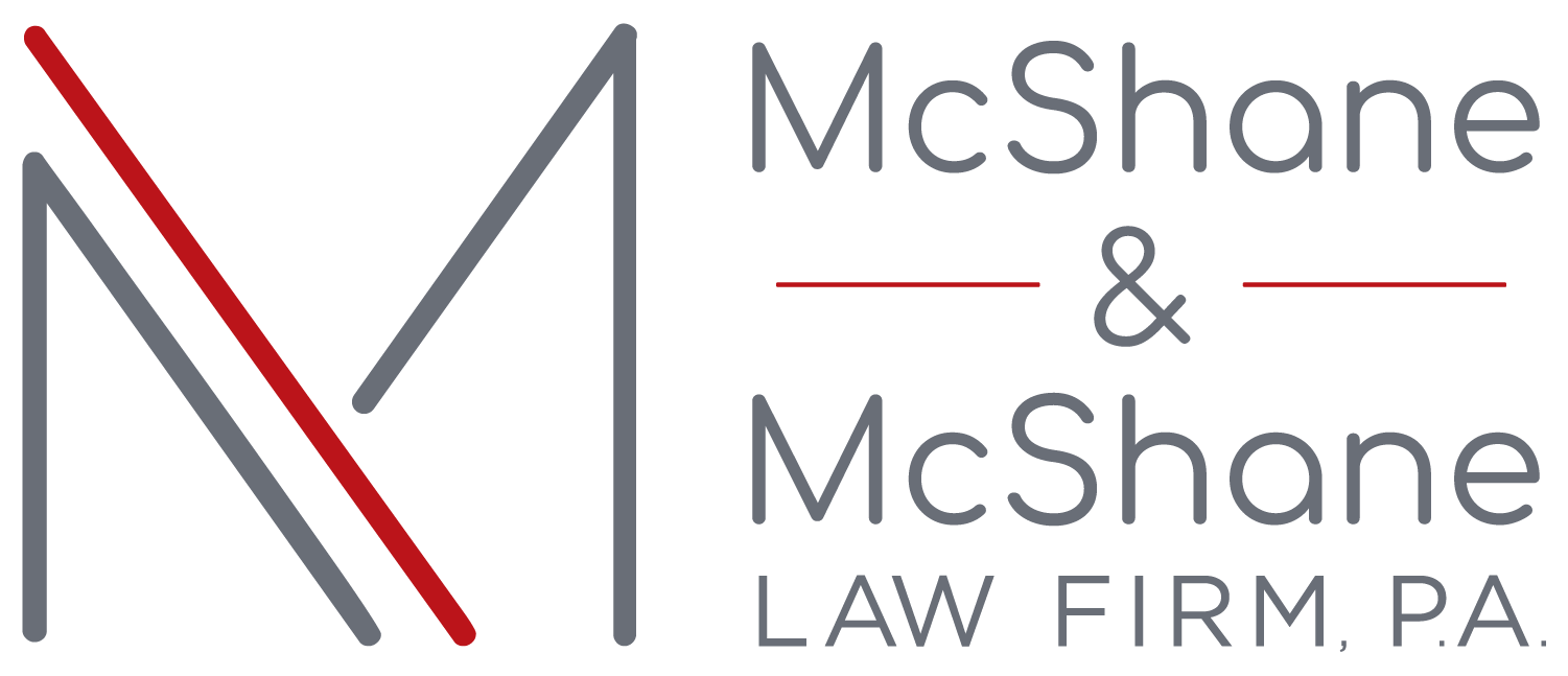 The logo for mcshane & mcshane law firm , pa.