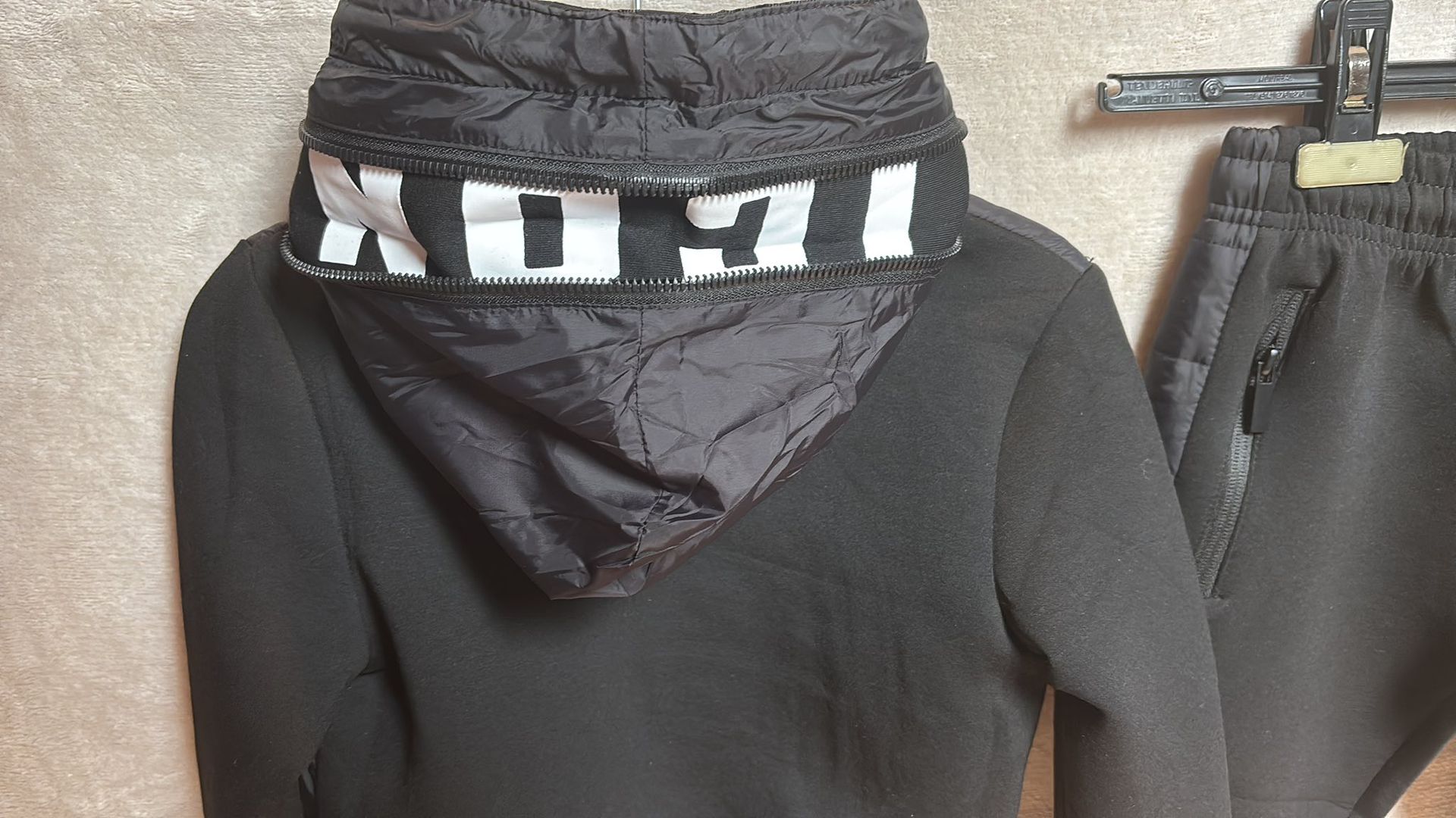 Icon set met jas met muts