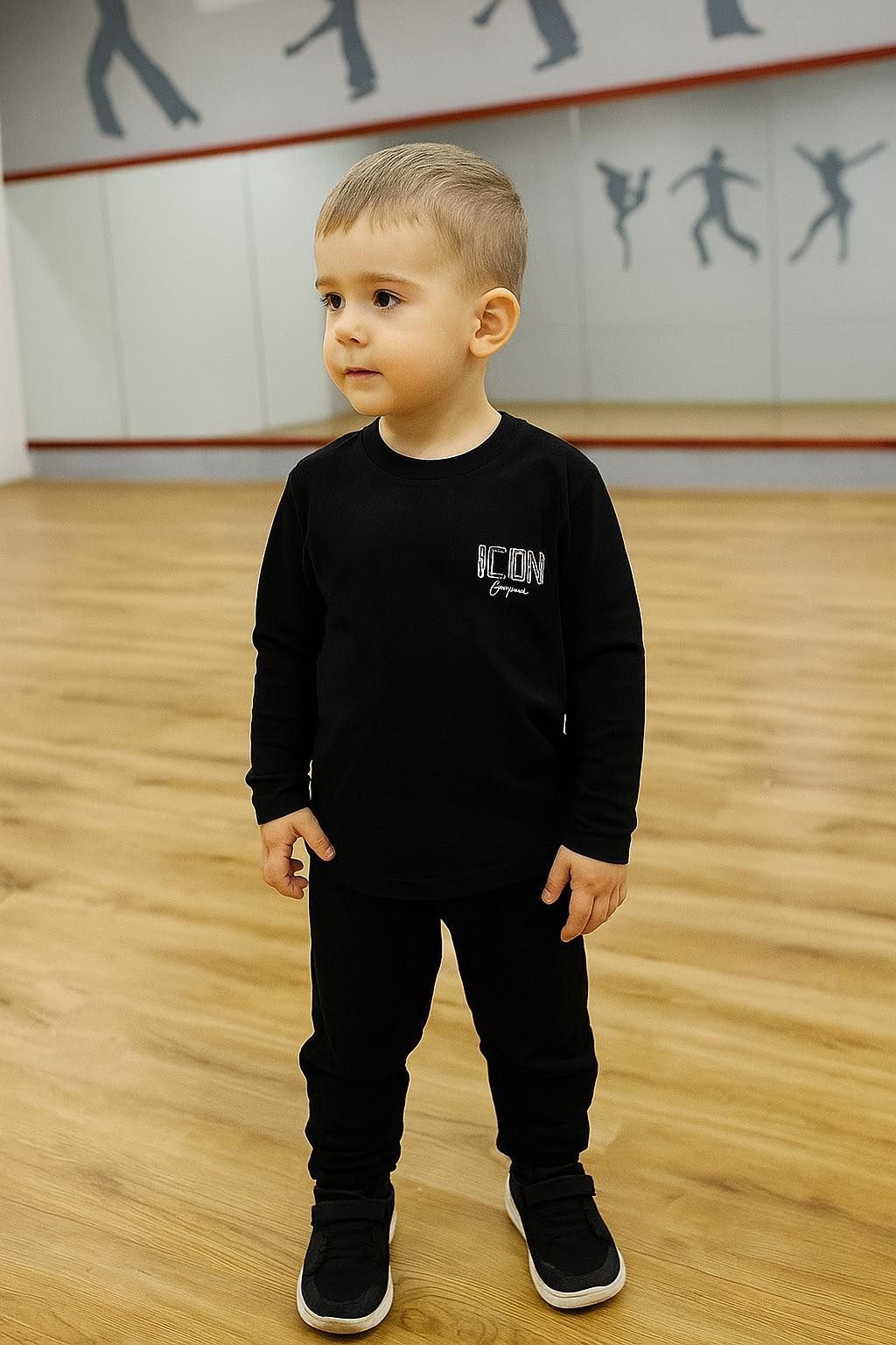 Icon zwart trui beer