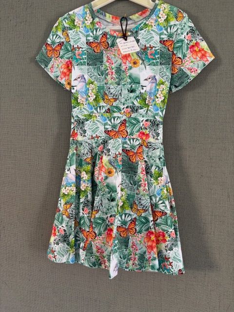 Vlinderige meisjes jurk