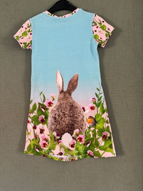 Meisjes konijnen jurk