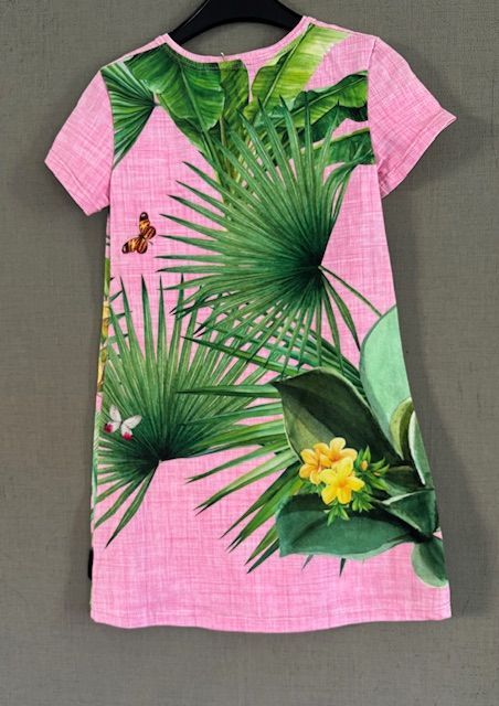 Giraffen meisjes jurk